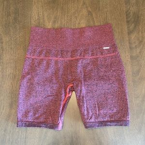 Pink bike shorts